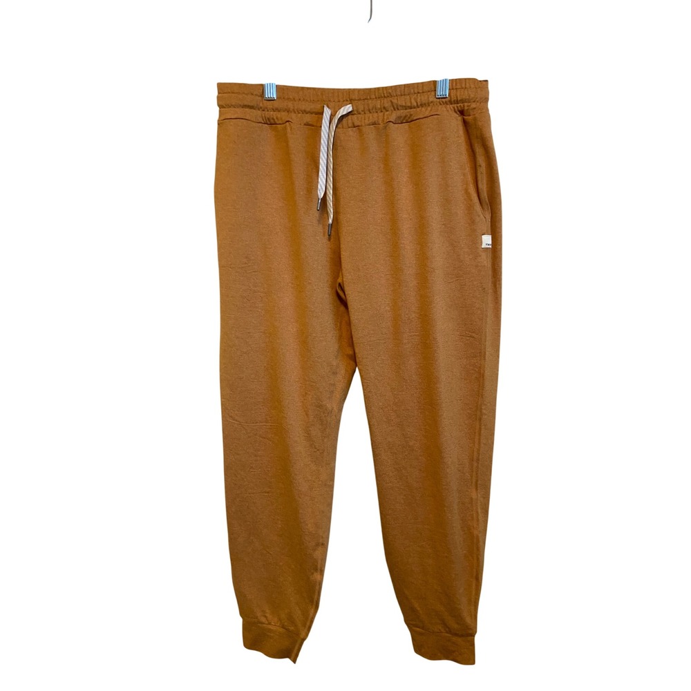 Vuori Womens Performance Joggers VW303 Terracotta Heathered Sweatpants Small